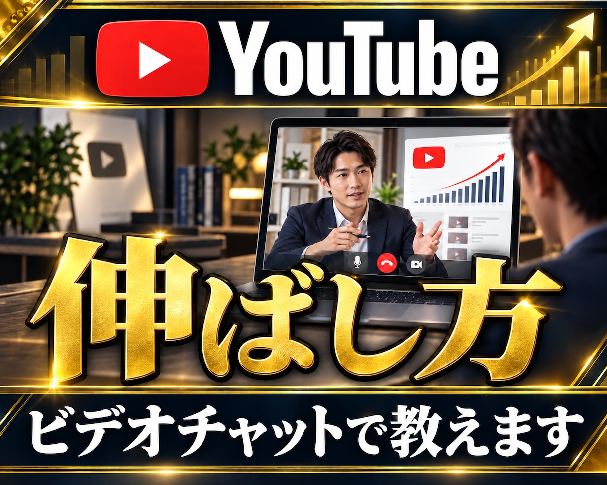 YouTubeチャンネルを伸ばすコンサルをします 運営中の改善から新規立ち上げまで、プロが戦略を設計します！ イメージ1