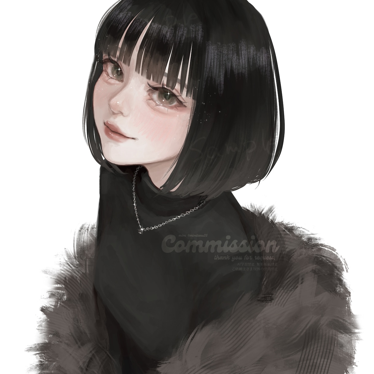 厚塗りで見映えするイラストお描きします SNSアイコン/サムネ/立ち絵/似顔絵/挿絵などに◎ イメージ9