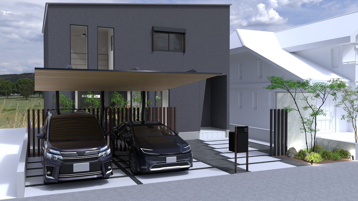 住宅に強い建築3Dパースを作成します 完成イメージをリアルに可視化します イメージ2