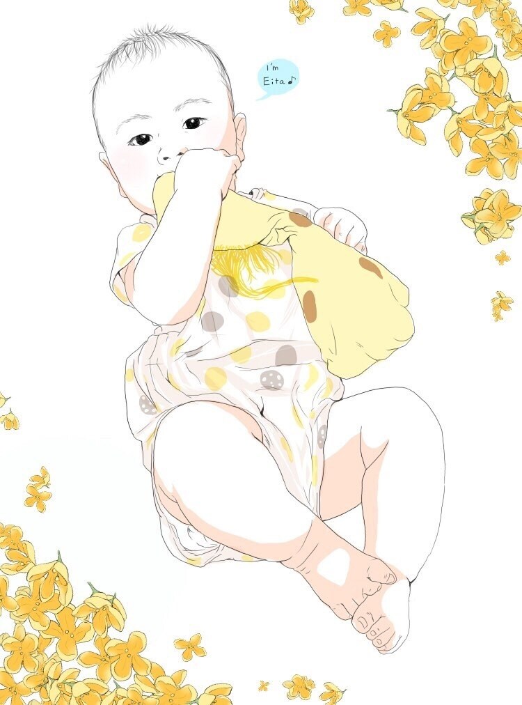 写真を元に似顔絵描きます 頂いたお写真を元にイラスト描きます♪家族写真でもＯＫ！ イメージ3