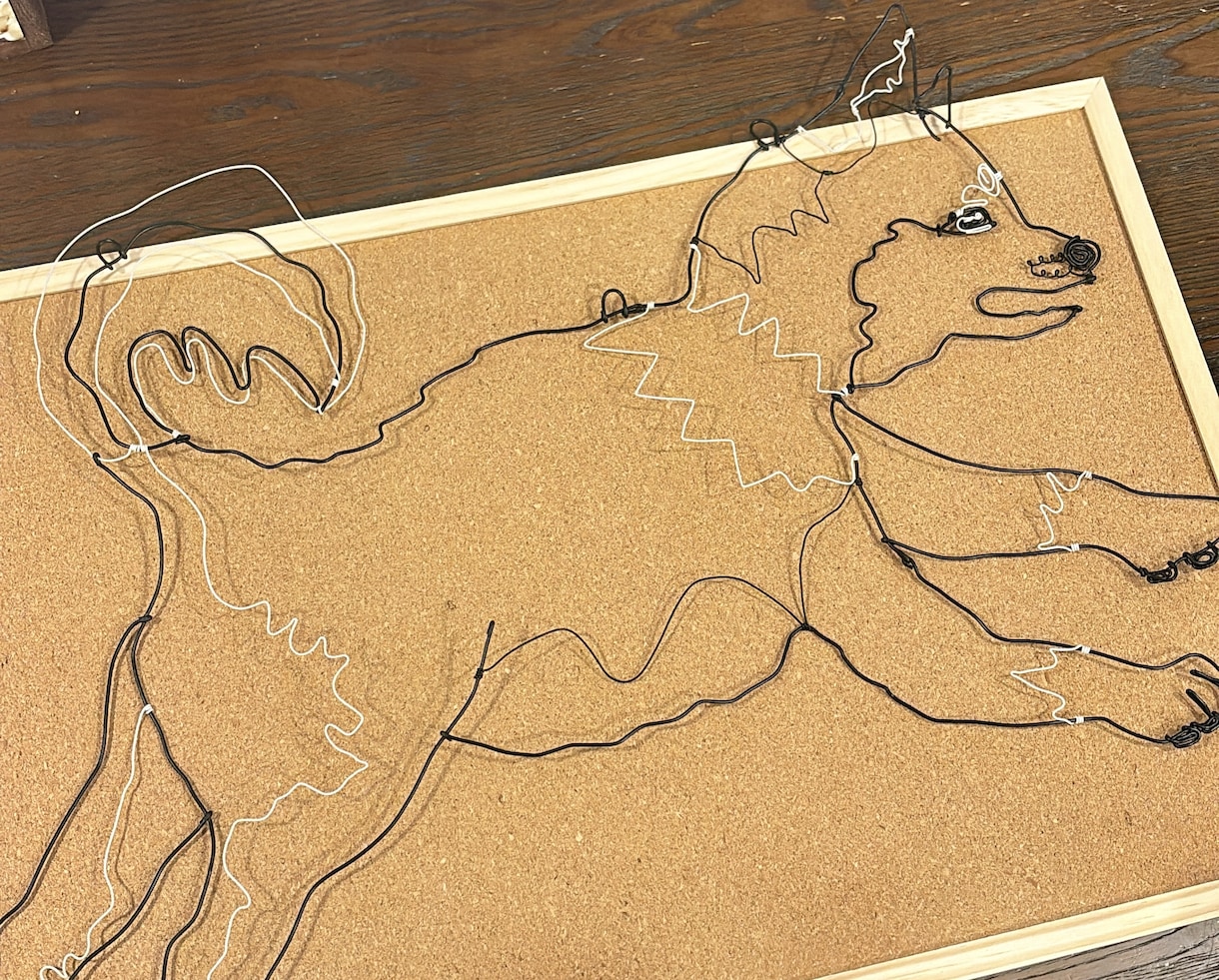 ワイヤーアート！大好き作ってほしいを形にします 病院、カフェ、お家にも！"飾れるワイヤーアート"届けます イメージ3