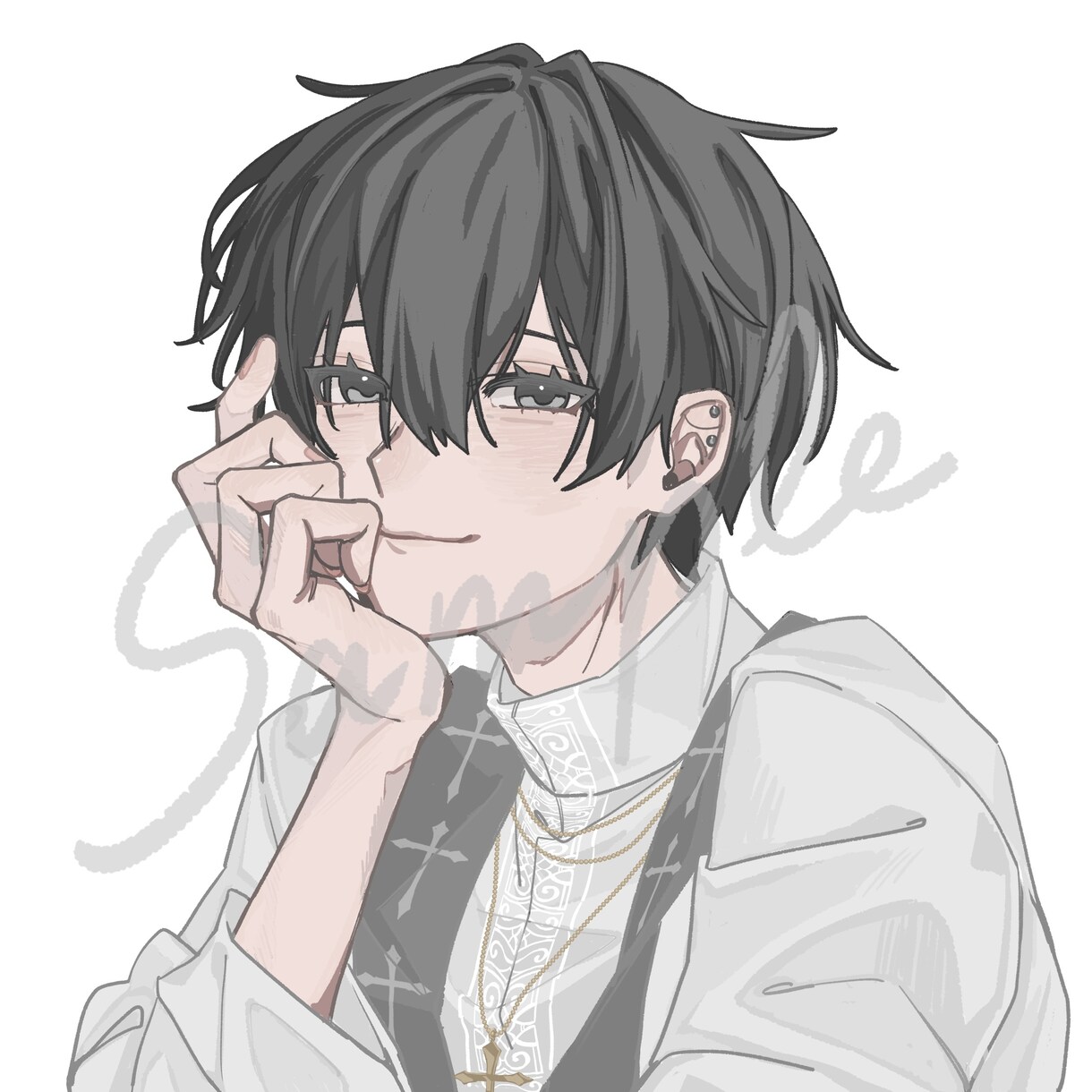 可愛いアイコン用イラストを描きます シンプル且つ可愛い、アイコン用イラストを描かせていただきます イメージ2
