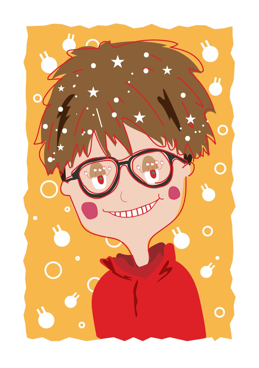 あなたをPOPなキャラに仕上げます 他とは違う個性的な似顔絵を表現します。 イメージ4