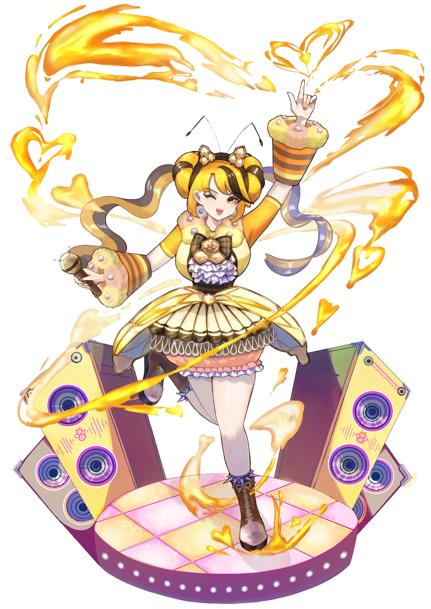 ポップで目を引くミニキャライラストを制作します SNS・配信・グッズに映える！あなただけのポップな一枚を。 イメージ4