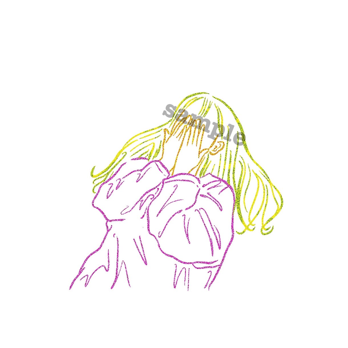 アイコン用✴︎カラフルライン✴︎でイラスト描きます 【　程よくPOPでシンプルな線画が程よく映えて程よくイイ　】 イメージ5