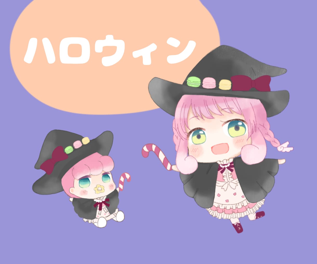活動さん向け！目を引く可愛いを描きます 可愛いSDキャラでふわふわ癒やされる☆配信やサムネイル等に イメージ2
