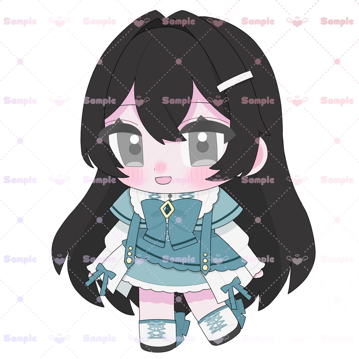 ポップで超可愛いミニキャラ,SDイラスト描きます SNSアイコンなど！商業利用可◎ まずはご相談ください！ イメージ4