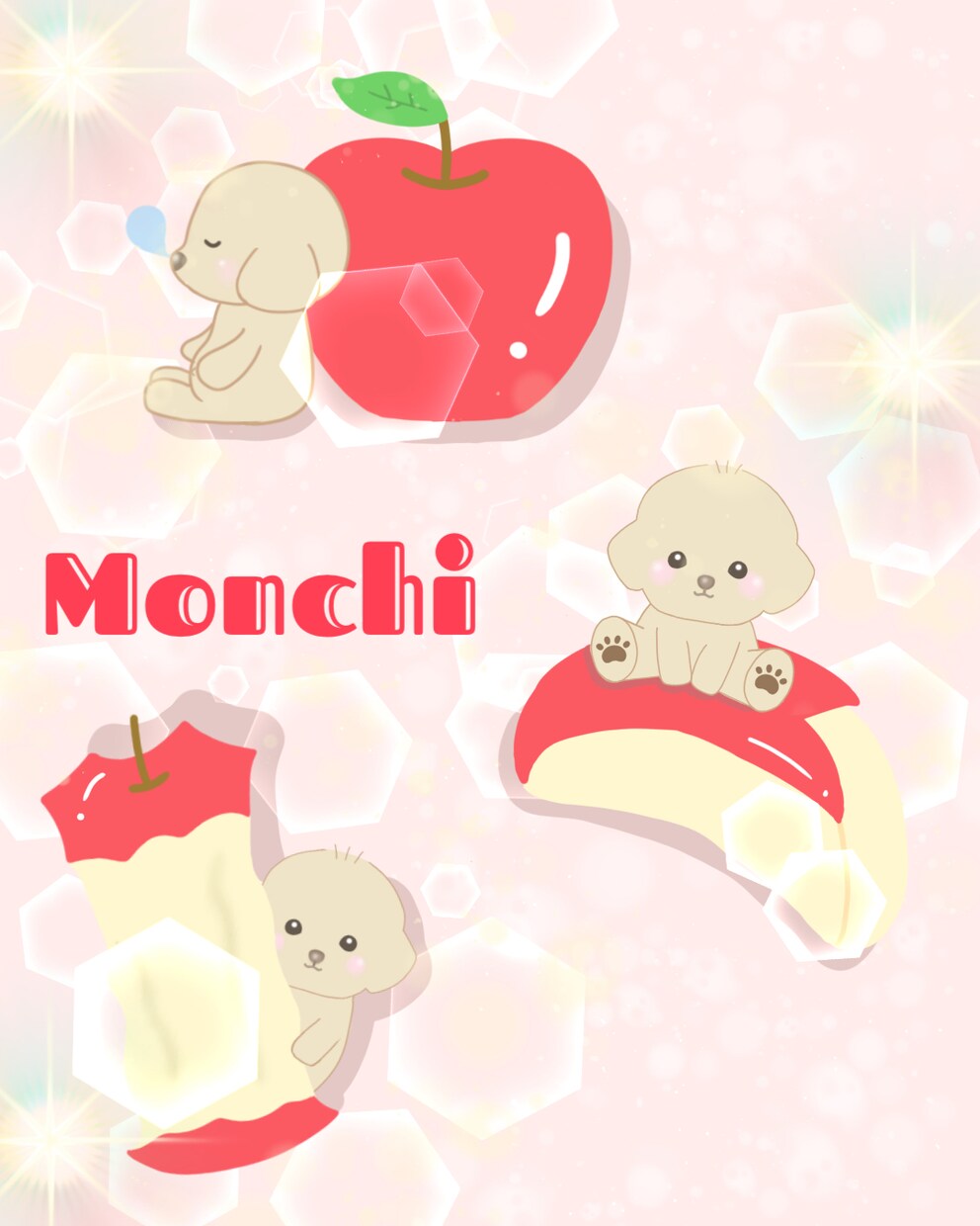 ペットの「可愛い！｣をイラストにします 選べる背景とオリジナルイラストで素敵な思い出に♡ イメージ5