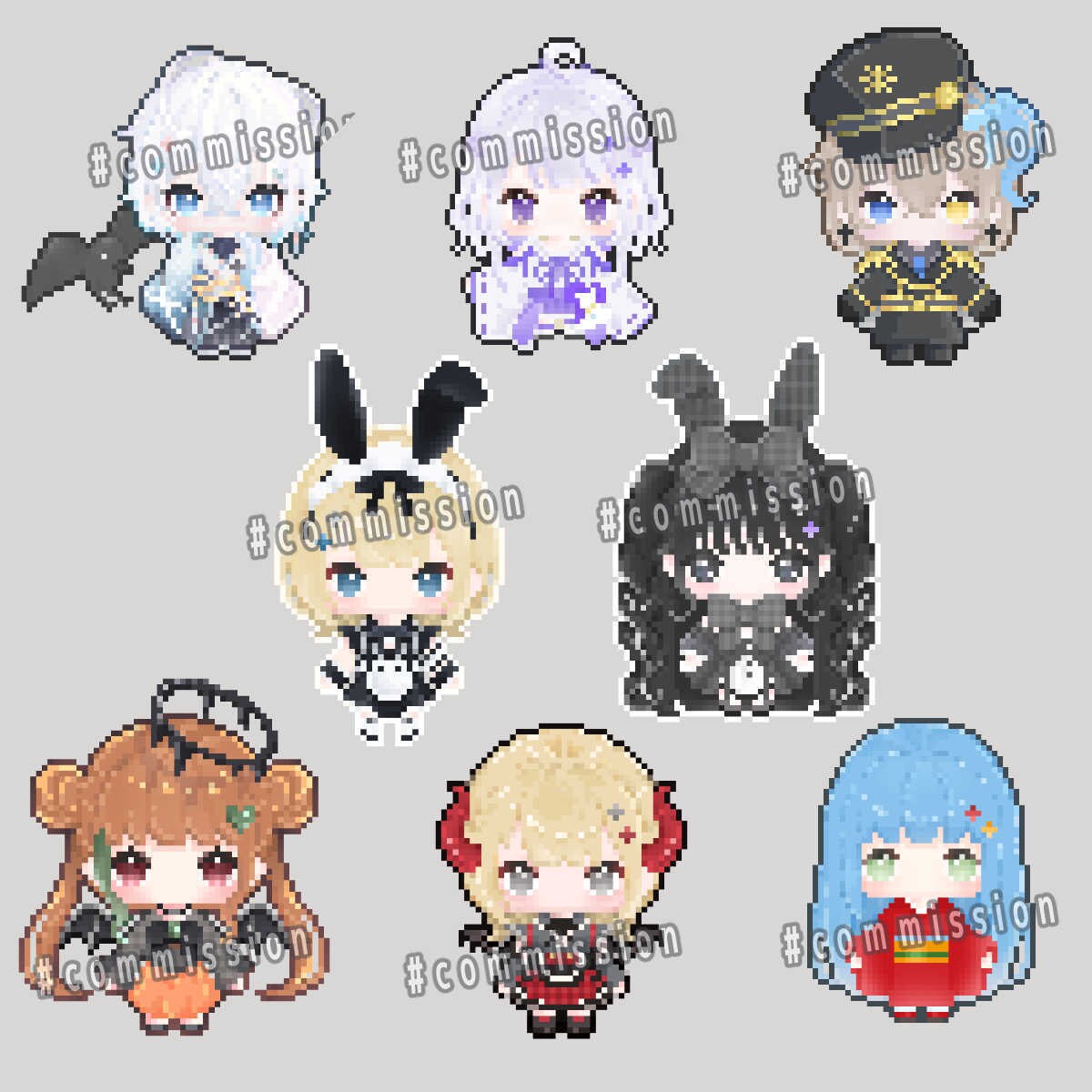 かわいいドット絵製作します 商用利用込！キャラやお写真をドット絵にいたします! イメージ6