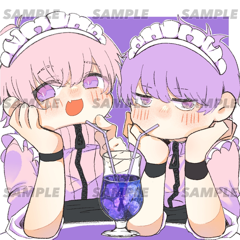 あなただけのSNS用アイコンを制作いたします きゅん！と胸にささるイラストを描きます♪ イメージ1