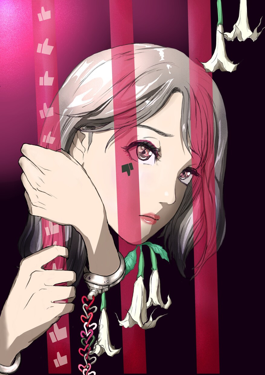 MVやポスター用のイラスト作成します アニメ塗りサイバー系・ファンタジー系のイラスト作成します。 イメージ4
