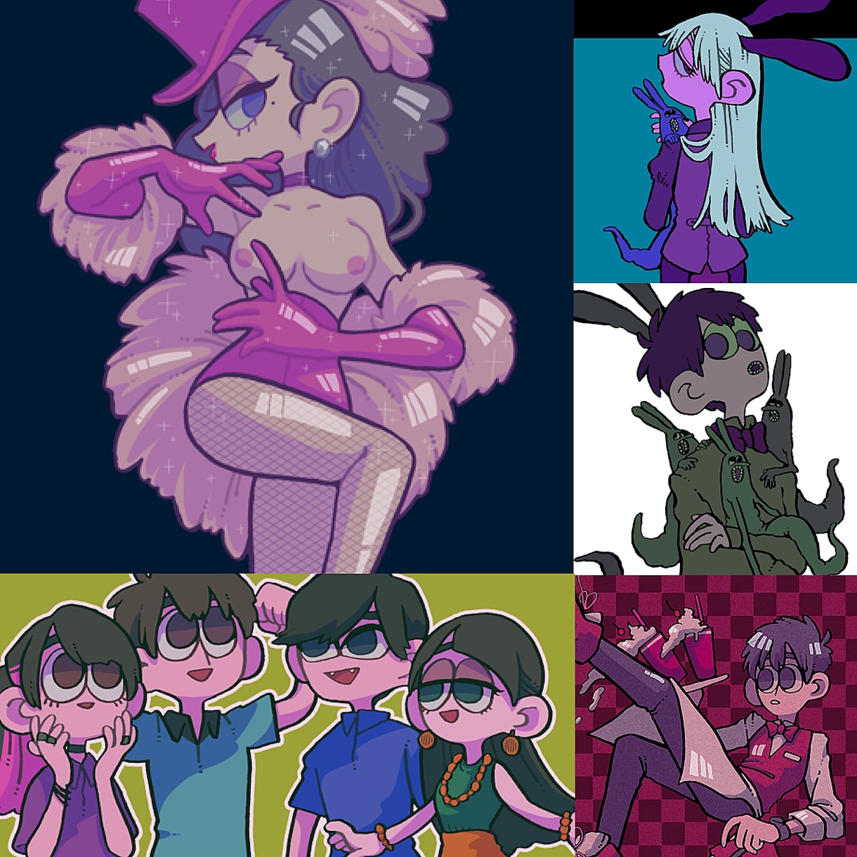 イラスト描きます ポップな絵柄であなたの思う雰囲気を絵にします。 イメージ10