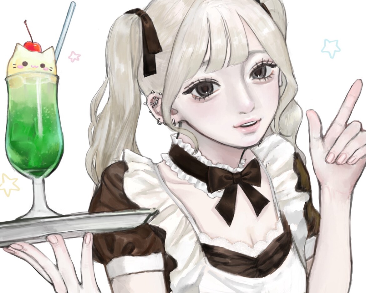 かわいい女の子のイラストお描きします リアル寄りの人物イラストが得意です！ イメージ1
