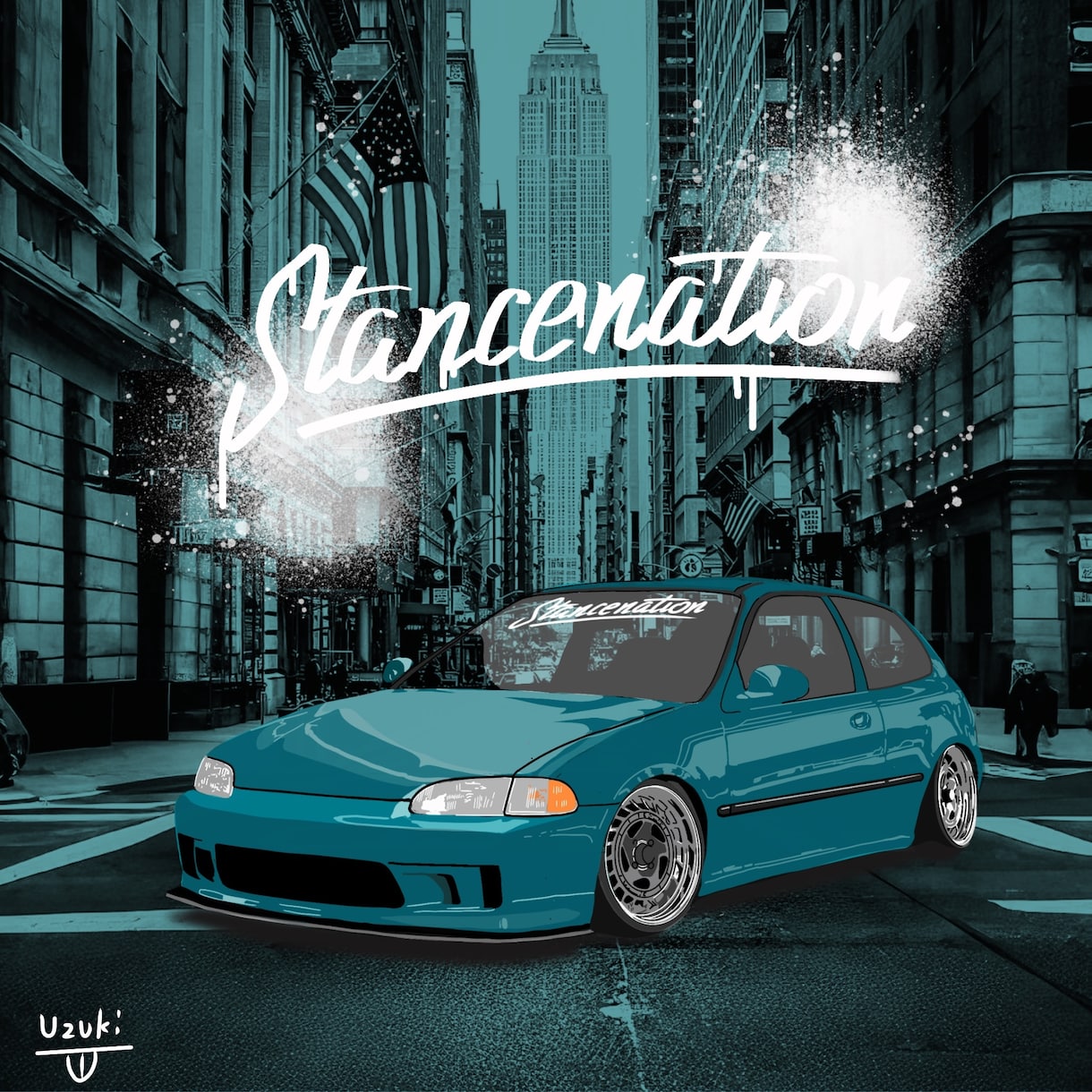 車好きの方へ愛車のイラスト描きます 自分の車をイラストアイコンにして個性をアピールしよう！ イメージ1