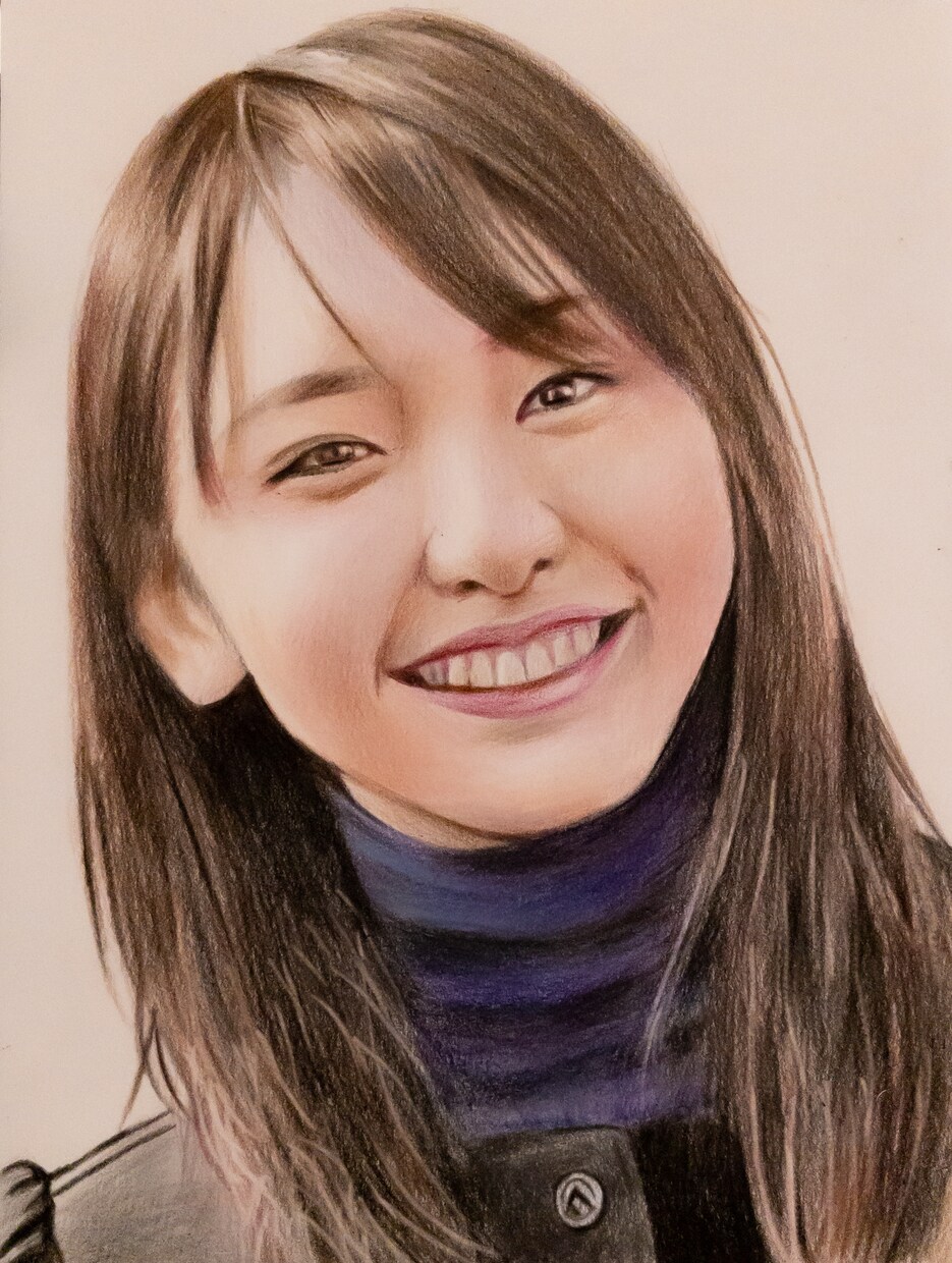 リアル似顔絵を色鉛筆で手描きします ☆原画送付あり☆色鉛筆で温かみのある雰囲気に イメージ4