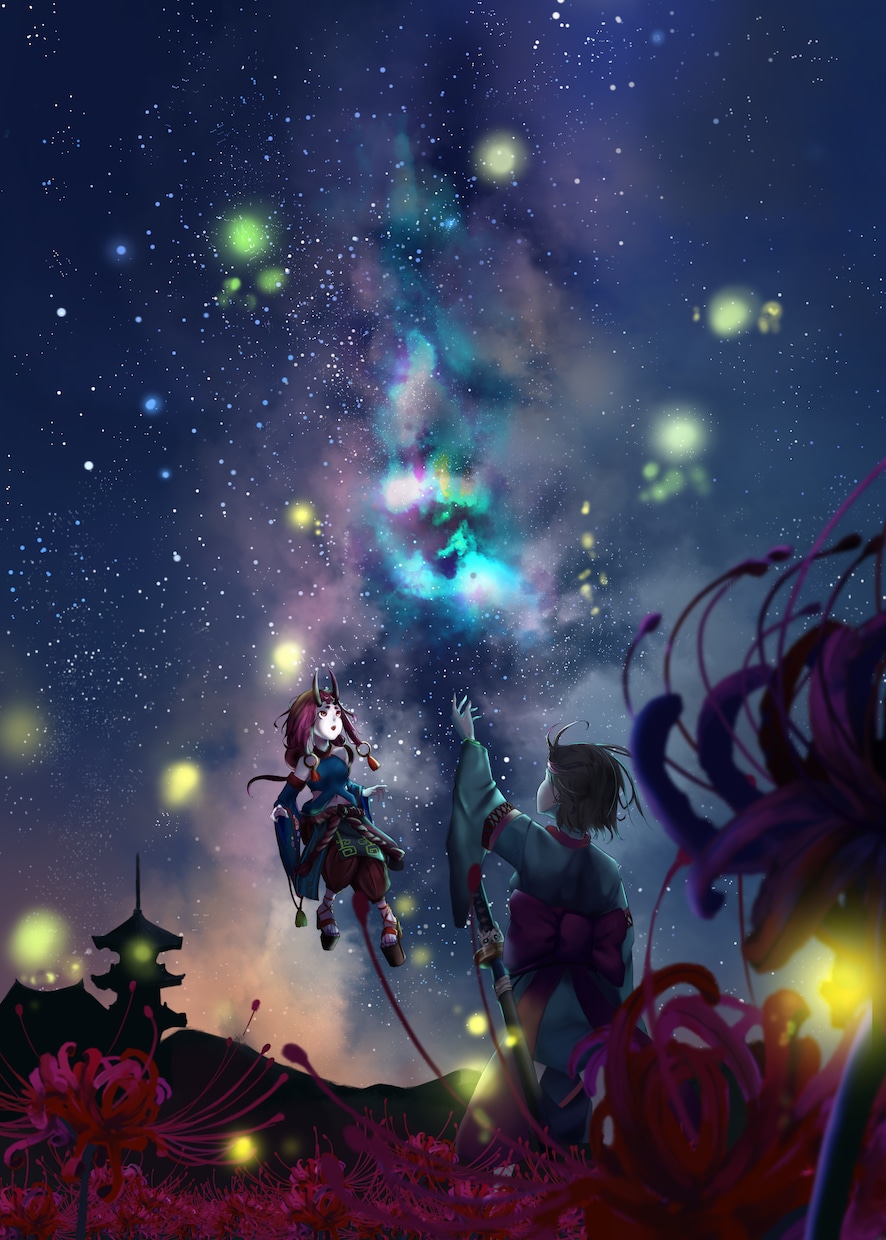 キャラクターイラスト描きます 背景付き、立ち絵、キャラクターデザインなんでもお任せください イメージ8