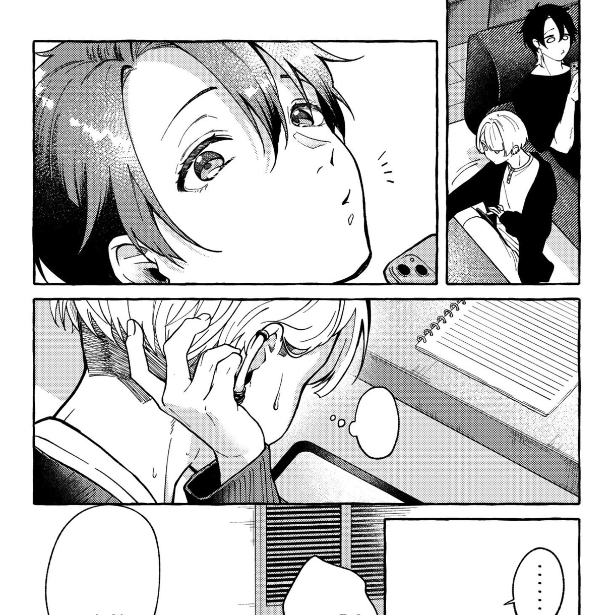 可愛く綺麗な本格モノクロ漫画制作いたします 雰囲気伝わればなんでもOK！丁寧で綺麗な作画を約束します！ イメージ4