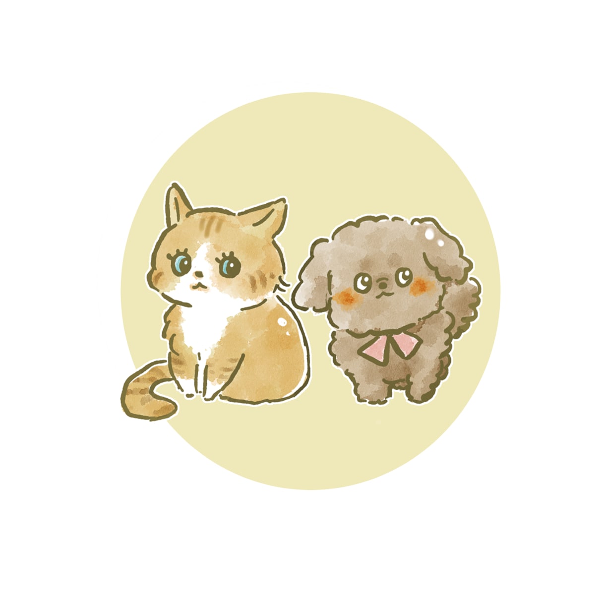 キャラクター風の可愛いゆる似顔絵アイコン描きます ブログやSNSのアイコンにも◎◎商用利用可◎ イメージ9