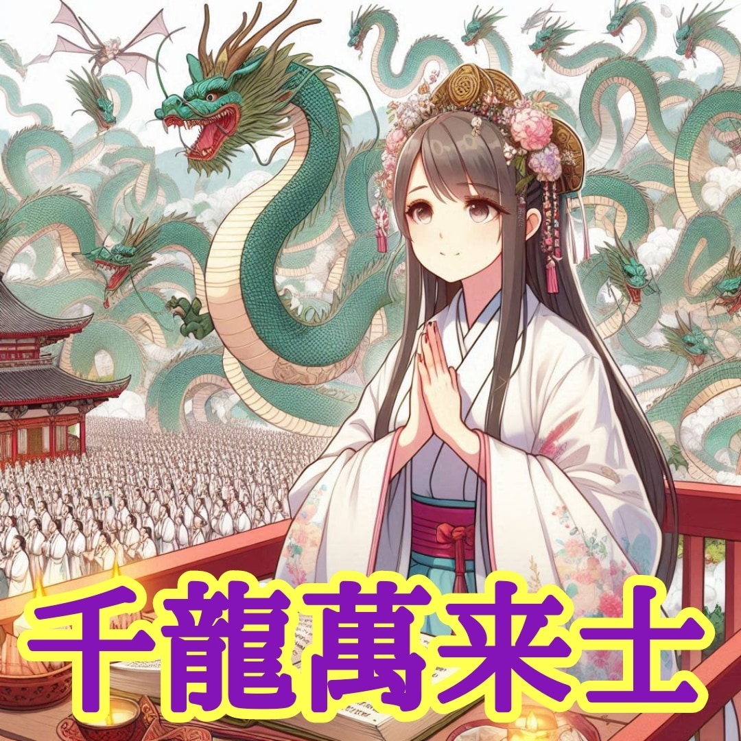 龍を呼ぶネーミング「#千龍萬来士」売ります 龍と話せて当たり前！千龍を万回呼べなければプロではない！ イメージ1