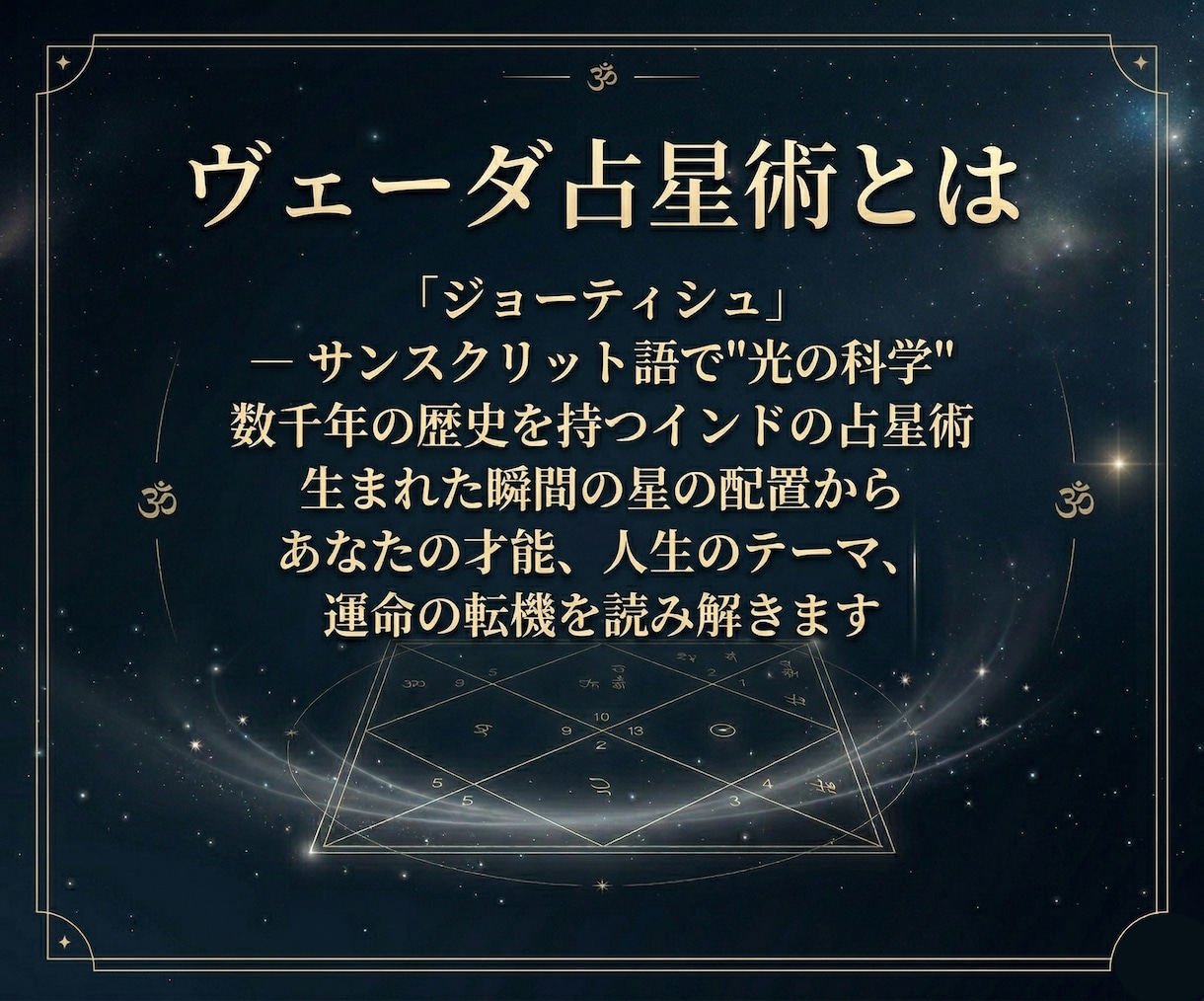 ピンポイント鑑定✧ヴェーダ占星術で個別鑑定します 抱えている一つの迷いに、星の視点からお答えします イメージ2