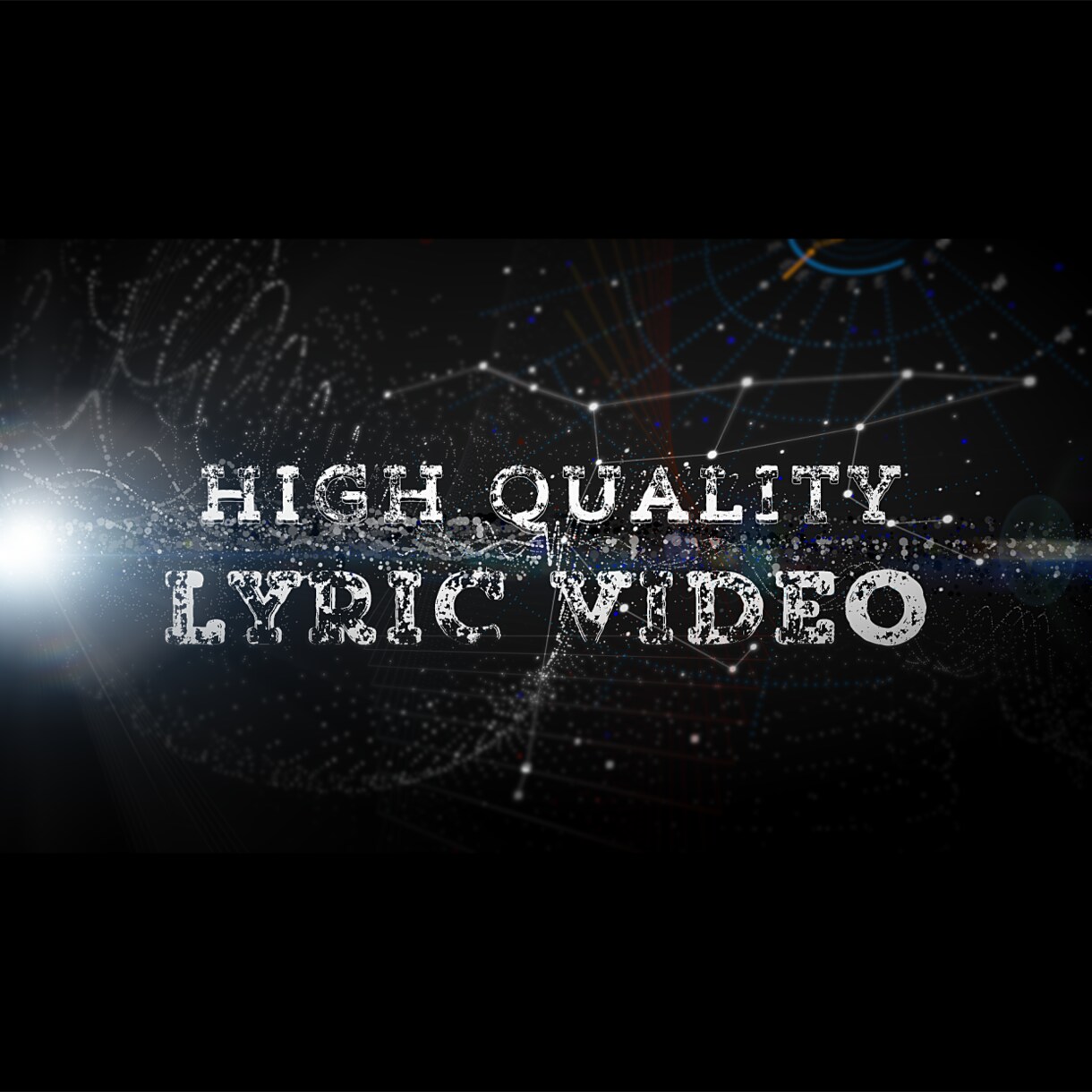 ハイクオリティなリリックMV制作承ります よりハイクオリティな映像をお求めな方向けMV制作サービスです イメージ1