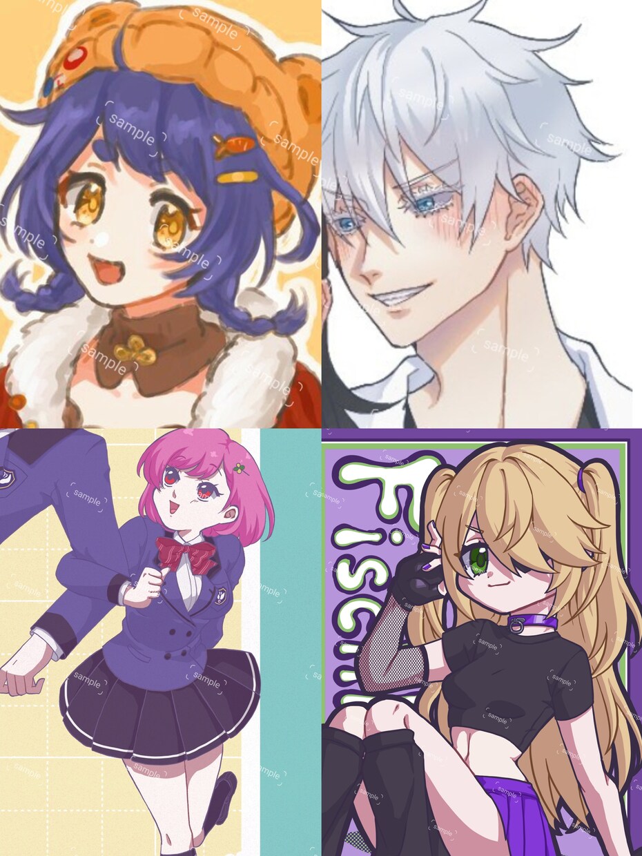 イラストオーダー承ります 絵柄色々描けます！あなたのご希望に沿ったイラストを描きます！ イメージ2