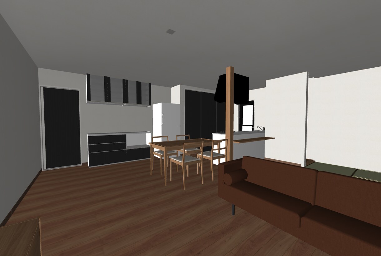 住宅の間取り・パースを作成します パース、3Dcadも同時に作成いたします イメージ2