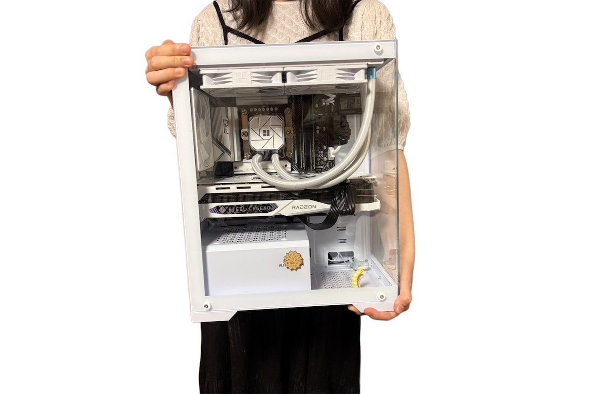 世界に一台！オーダーメイドPCを組立て代行します 白統一、見た目はどうでもいい！とにかくコスパ重視なども可能！ イメージ2