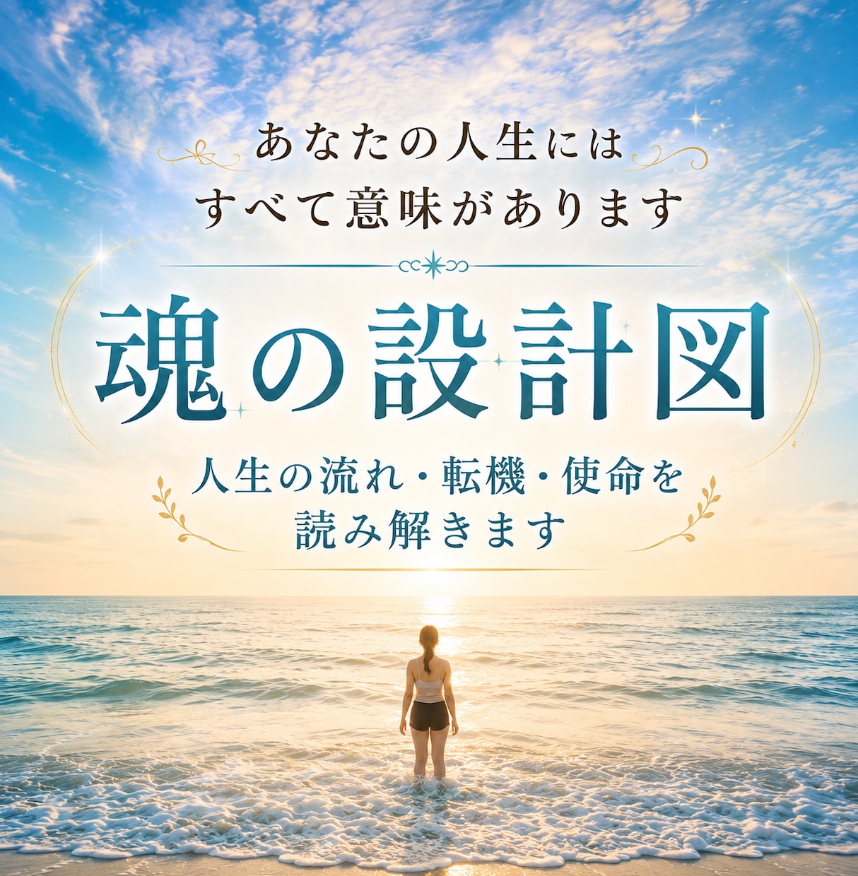 人生の目的を見直す！魂の設計図を読み解きます あなたの人生の意味、価値とは！？魂が決めてきた使命を思い出す イメージ1