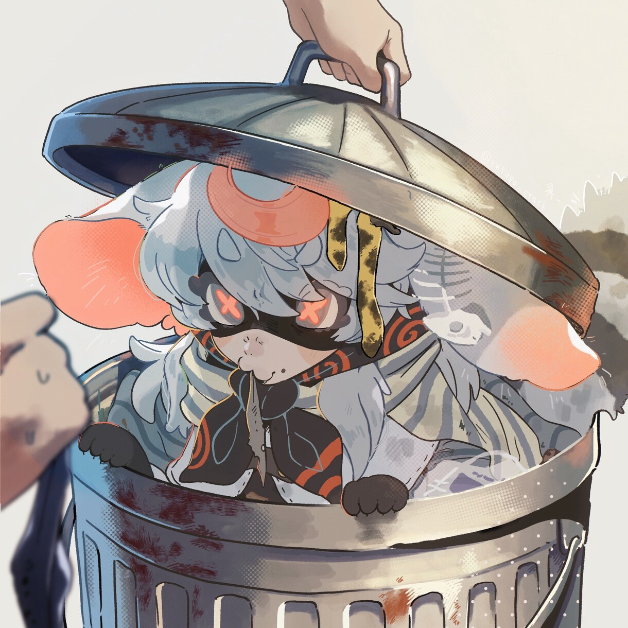 商用可能/企業でも使えるポップなイラスト描きます 動物や人外キャラクター、軽いゴア表現なども対応 イメージ2