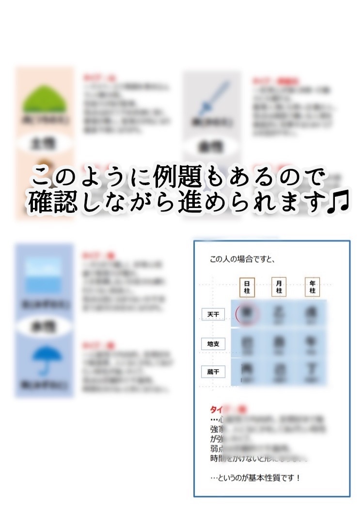 参考書を読む為の参考書♫算命学の初歩を教えます 安心！補助テキスト＋テキストに関する質問半年間OK イメージ3