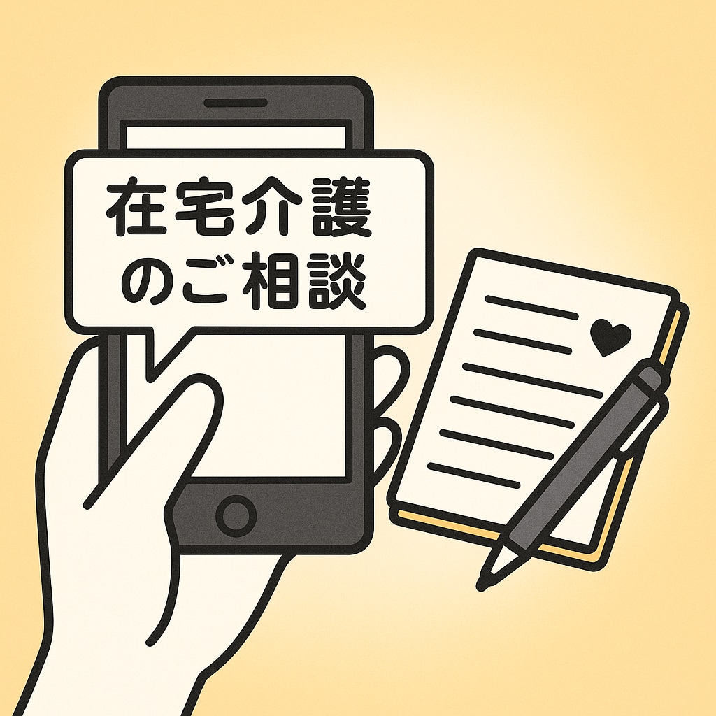 在宅介護の悩みをお聞きします ご家族の介護の困りごとに寄り添います イメージ1