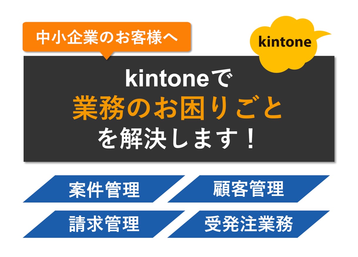 kintoneで業務システムを開発します 【中小企業向け】専用システムの構築で社内DXをサポート イメージ5