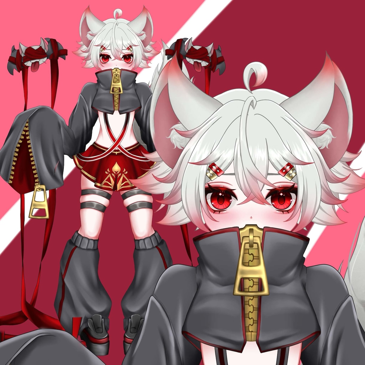 現役Vtuberがあなただけのモデルを作成します あなただけのモデルを１から作成！アフターサービスも充実！ イメージ2