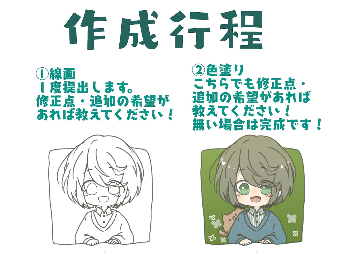 どうぶつを盛ったアイコン作成します ゆるい動物も添えます！盛ります！無しでもOK！ イメージ6
