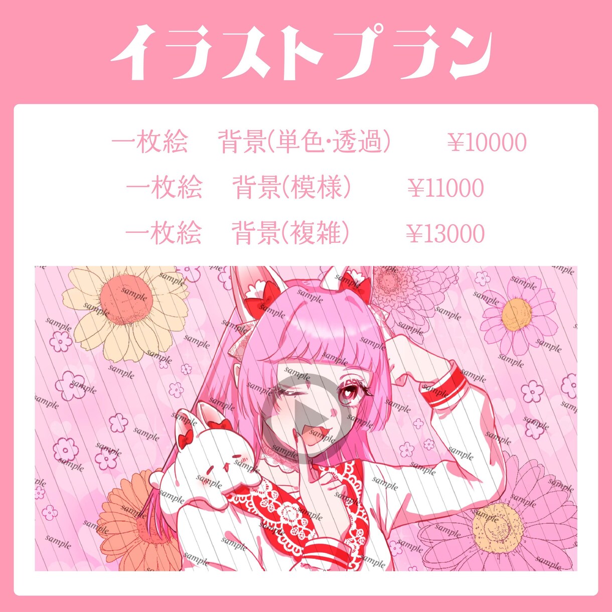 かわいいイラスト制作します 素早く丁寧でかわいいイラストを制作します イメージ3