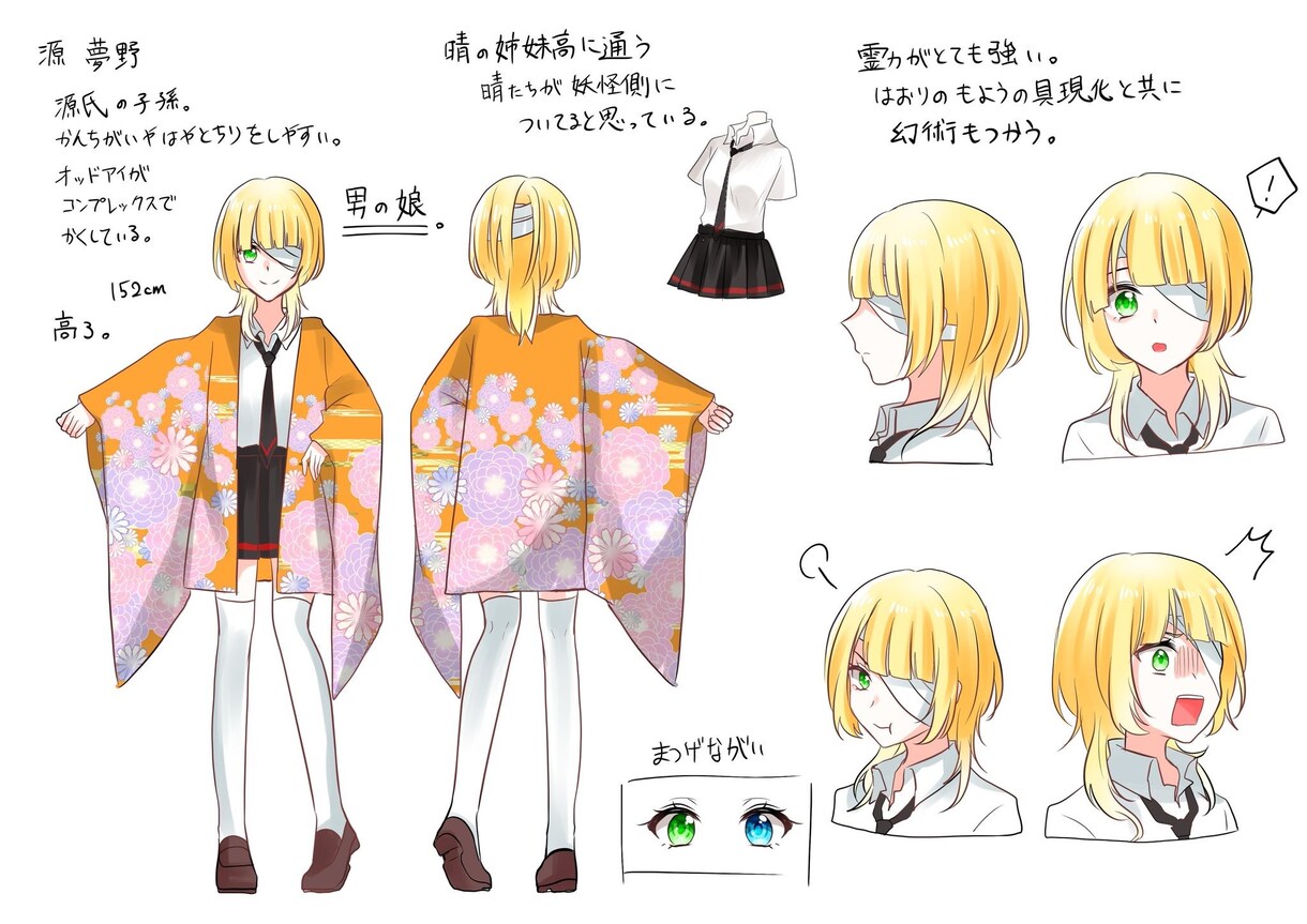 キャラクターデザインやります 【商用利用可能】おまけに立ち絵1枚プレゼント イメージ4