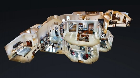 VR（Matterport）撮影承ります お店、展示場、など様々なデジタルツインを提供いたします。 イメージ1