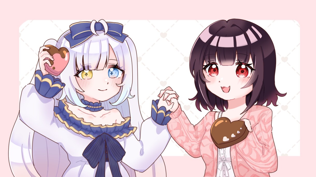 歌ってみた動画のサムネイルや一枚絵を描きます 個人配信者も大歓迎！本家MVに寄せることもできます イメージ1