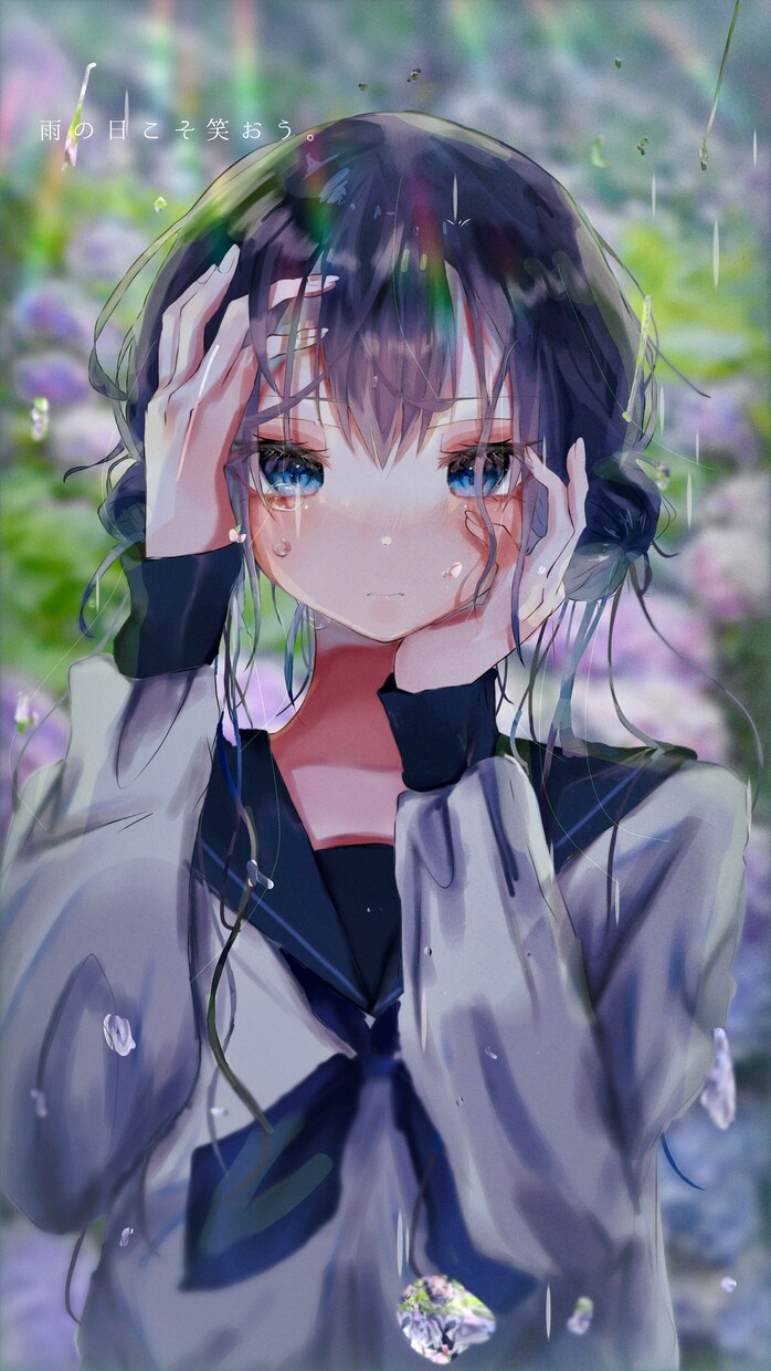キャラクターデザイン 二次元創作を描きます 透明感のあるイラストを描くのが得意です。 イメージ1
