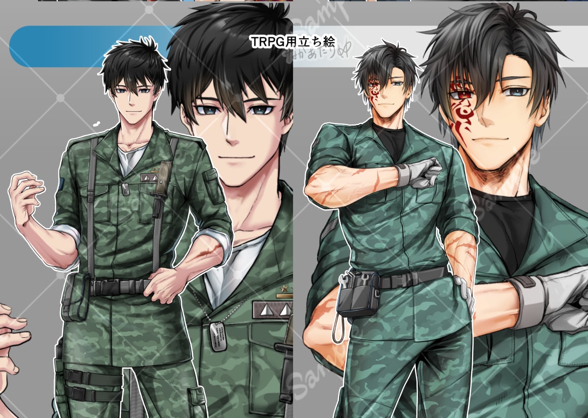 TRPGや動画のサムネイル等キャラクター制作します サブキャラクターからメインキャラまで老若男女ご提供できます。 イメージ2