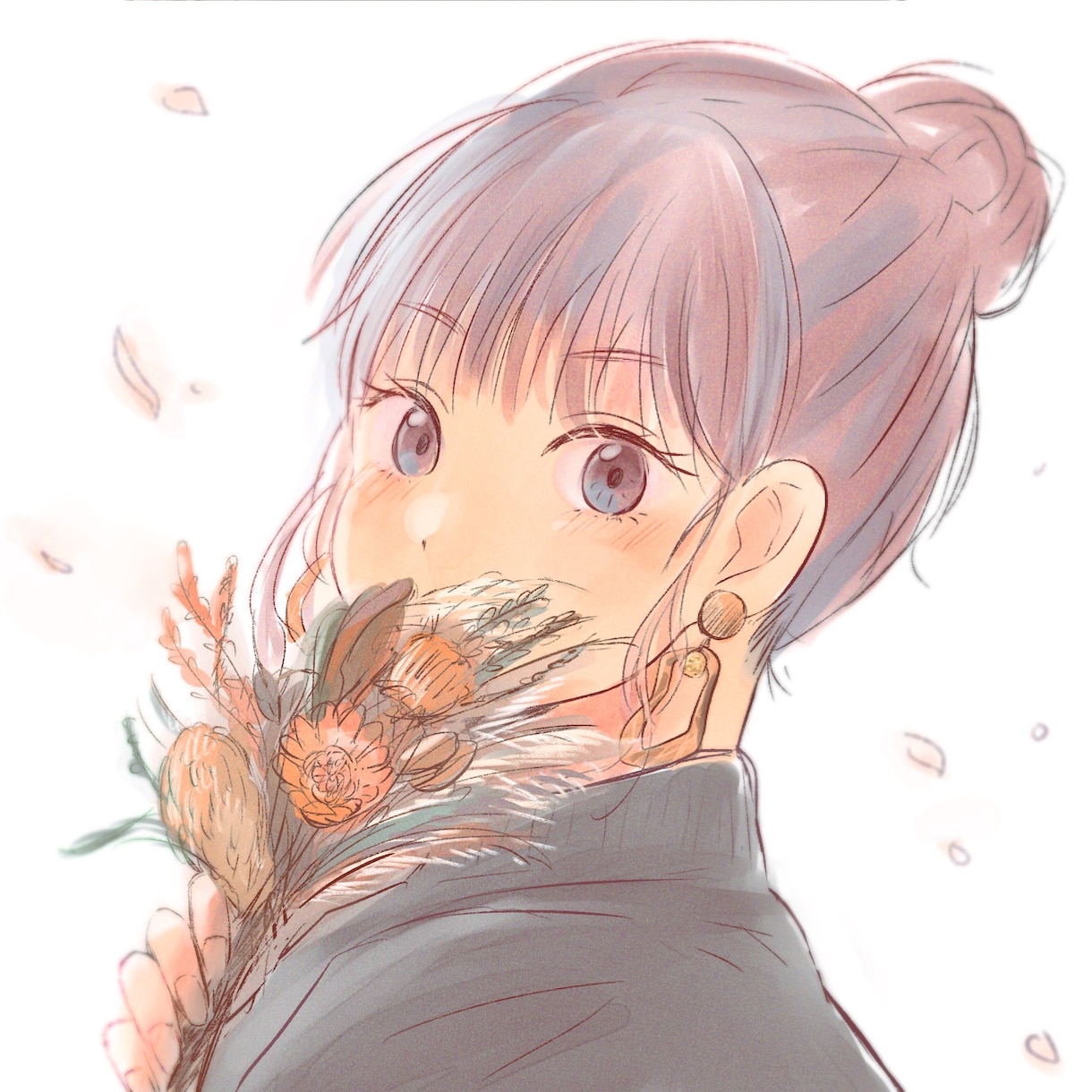 かわいいアイコンイラスト作成します かわいい女の子、男の子任せてください！ イメージ1
