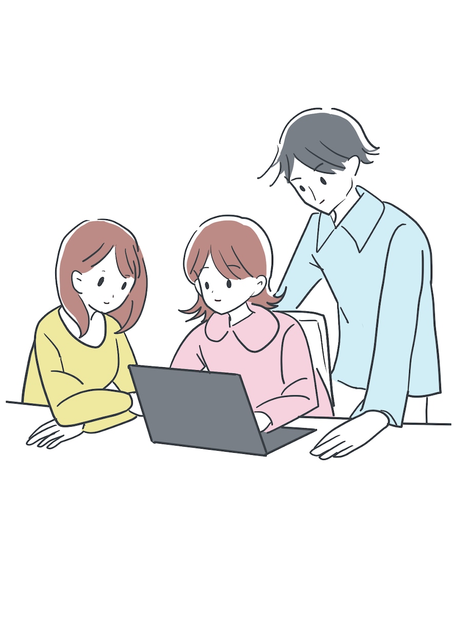 ビジネスに使えるシンプルなイラスト描きます 爽やかでビジネスライクなイラスト イメージ1