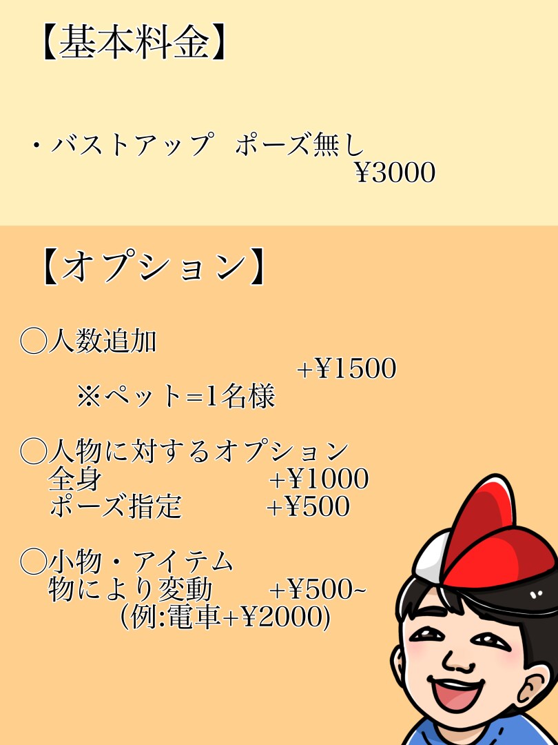 似顔絵お描きします データでのお渡しなので修正何度でも対応致します！ イメージ2