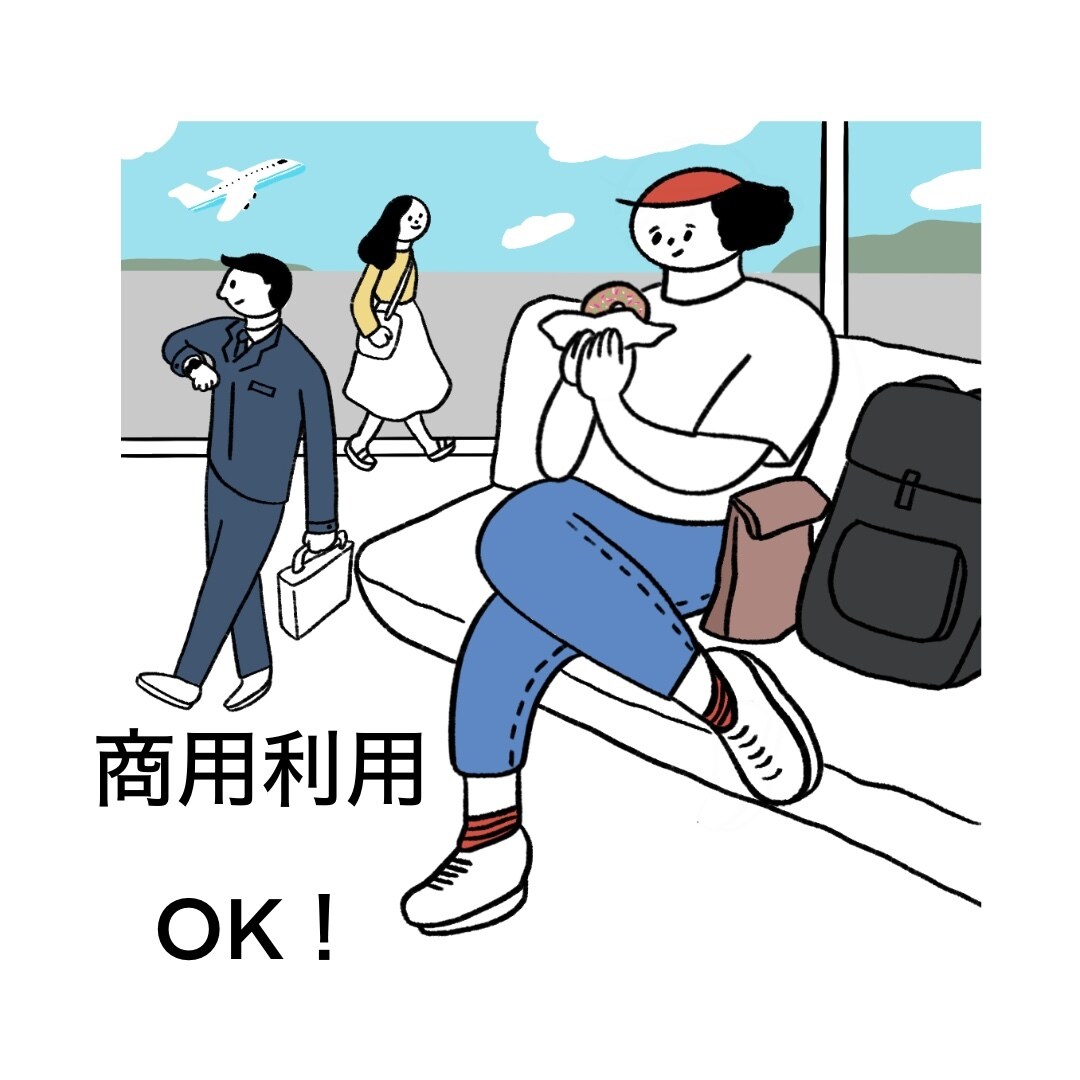 シンプルなのにインパクト大！イラスト描きます シンプルだけどどこか気になる記憶に残るイラストをあなたに。 イメージ1