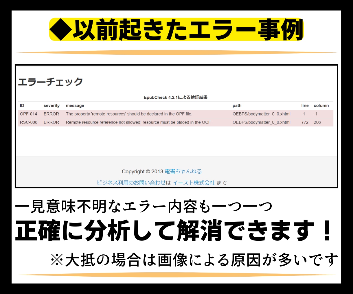EPUB製本代行！印税アップし読まれる原稿にします 【特典付】面倒なエラー問題も解決し不安やストレスも解消します イメージ7