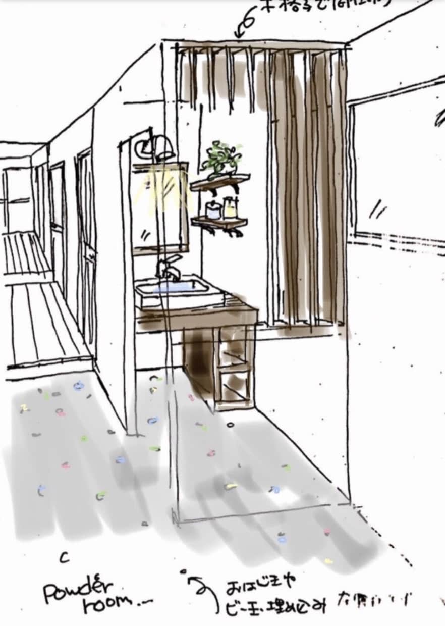 室内パースかきます ナチュラルからモダン、イメージに合わせて描きます。 イメージ3