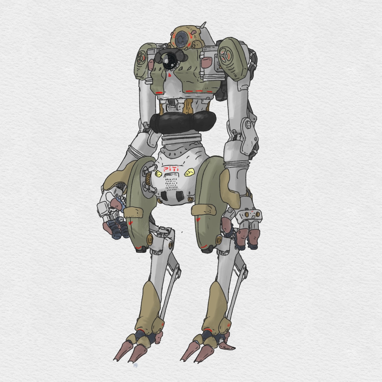 オリジナルメカロボ デザインします カッコイイ！カワイイ！SFメカ・ロボットのデザイン画描きます イメージ4
