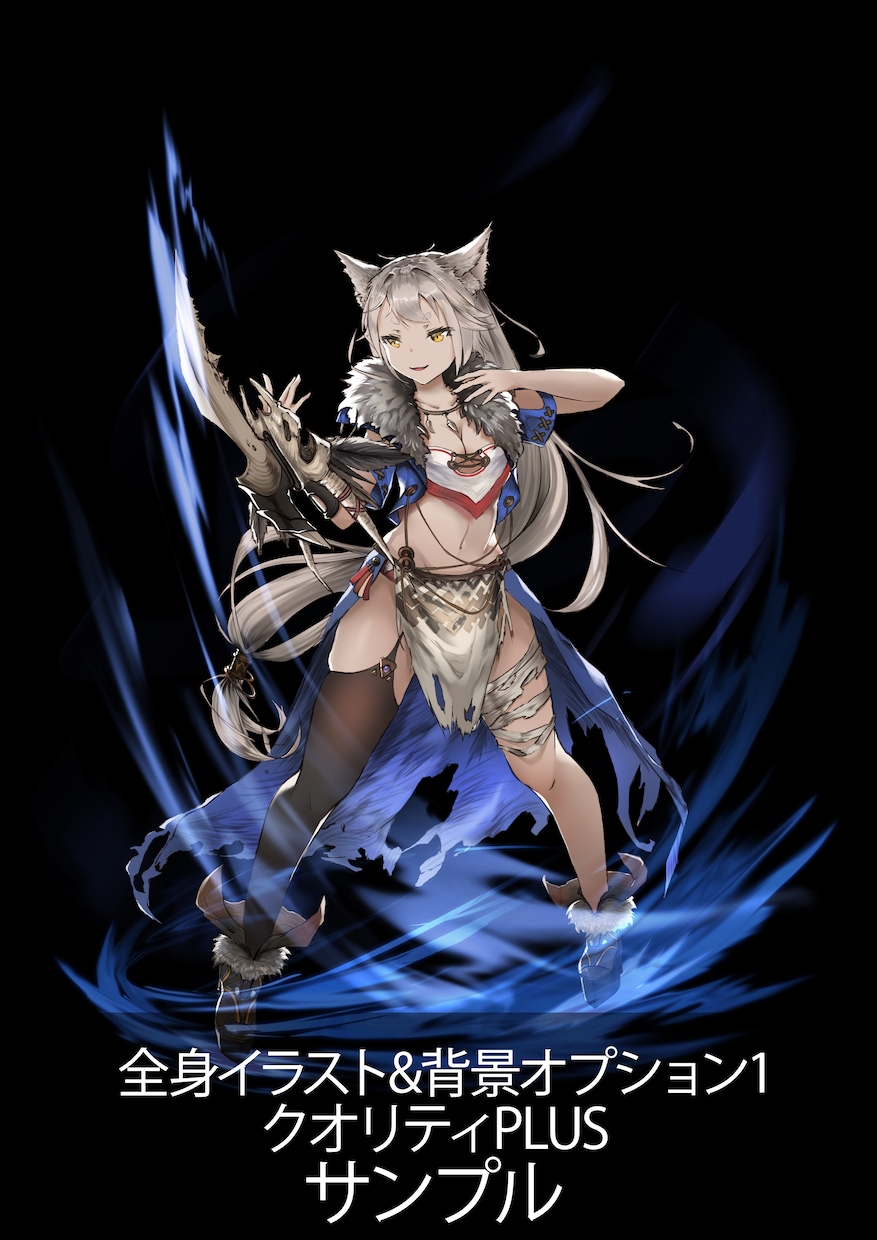 クオリティ高い、好みのイラスト対応します ゲーム内立ち絵、ライトノベル表紙、動画サムネイルなど イメージ10