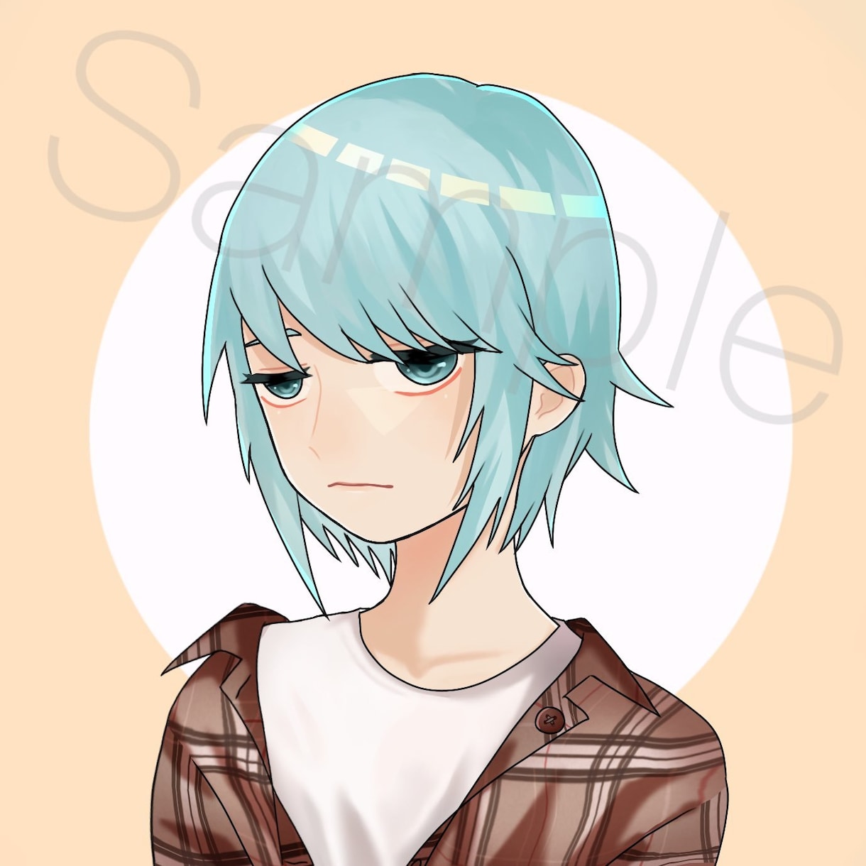 SMS等に使えるアイコンお描きします デフォルメされたかわいい女の子や男の子を制作します！ イメージ2